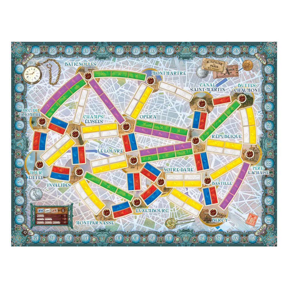 Ticket To Ride Paris - Bordspel