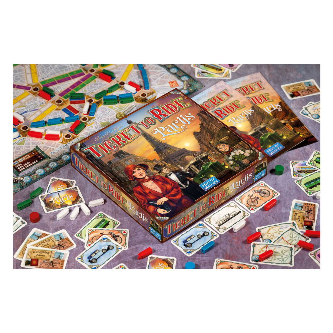 Ticket To Ride Paris - Bordspel