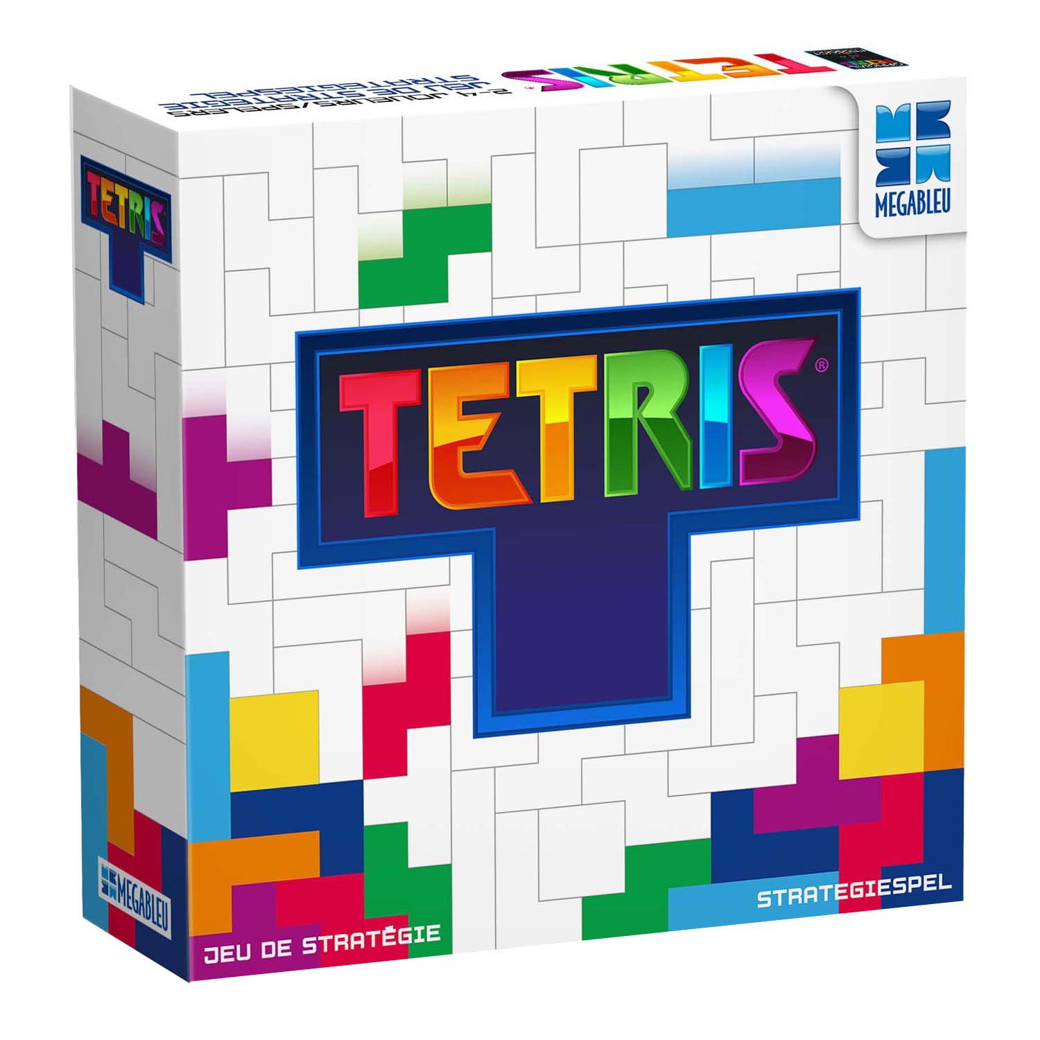 MegaBleu Jeu de stratégie Tetris