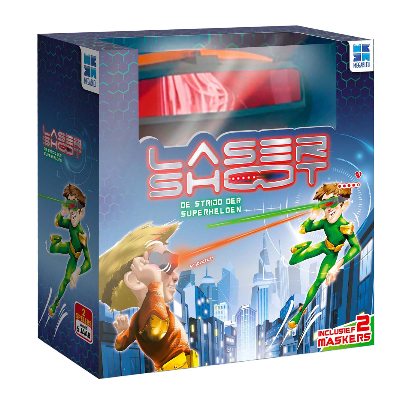 Jeu d'enfant de tir laser MegaBleu