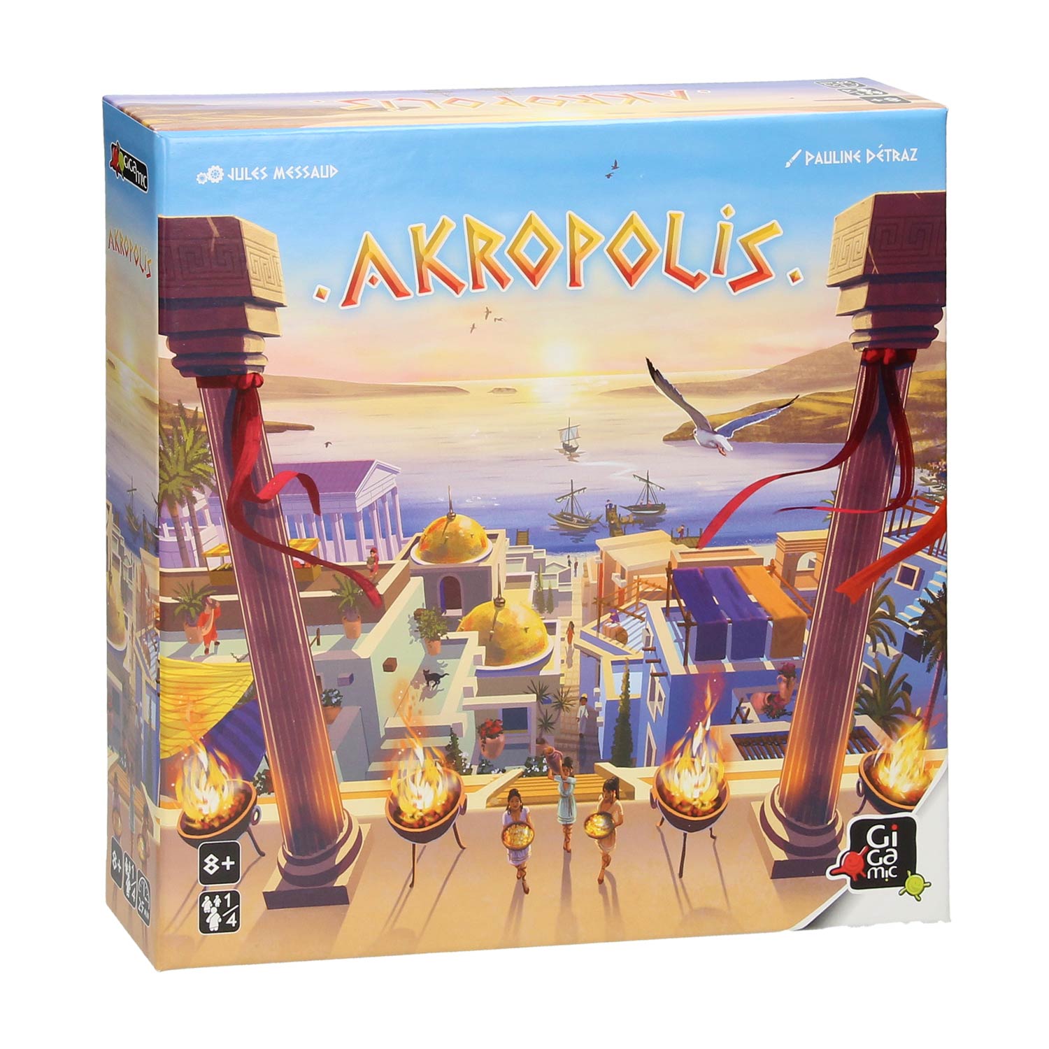 Akropolis-Brettspiel