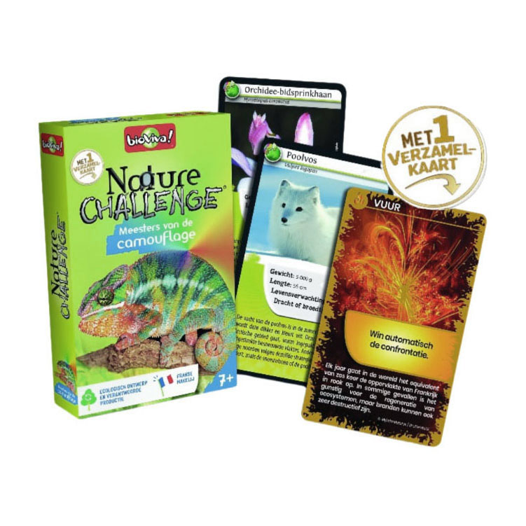 Bioviva Kwartet Nature Challenge - Meesters van de Camouflage