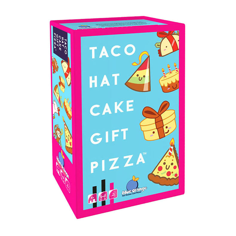 Blue Orange Kaartspel Taco Hat Cake Gift Pizza