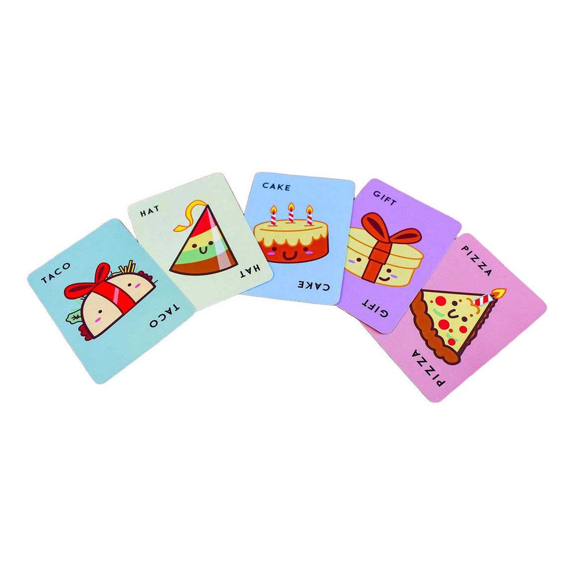 Blue Orange Kaartspel Taco Hat Cake Gift Pizza