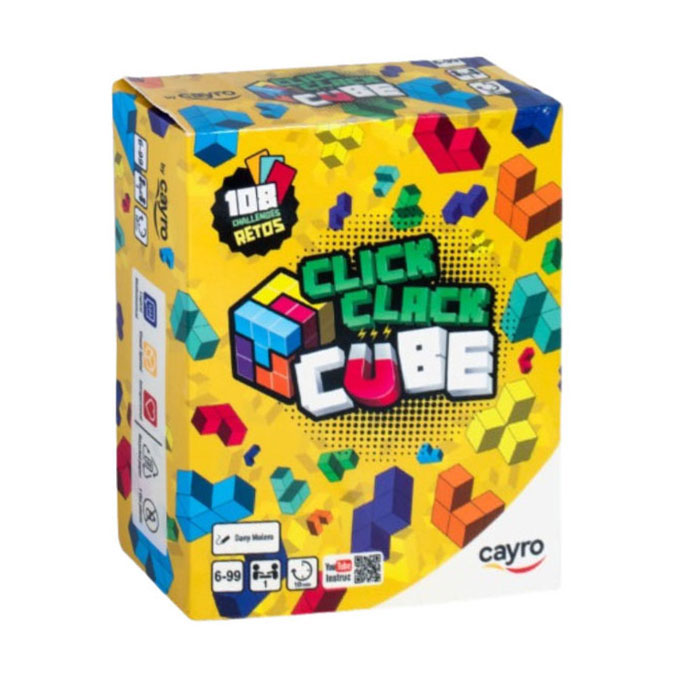 Cayro Magnetisch Blokkenspel Click Clack Cube