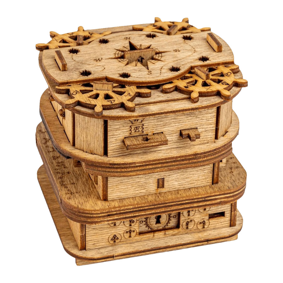 iDventure Cluebox Puzzelkubus - Davy Jones' Locker