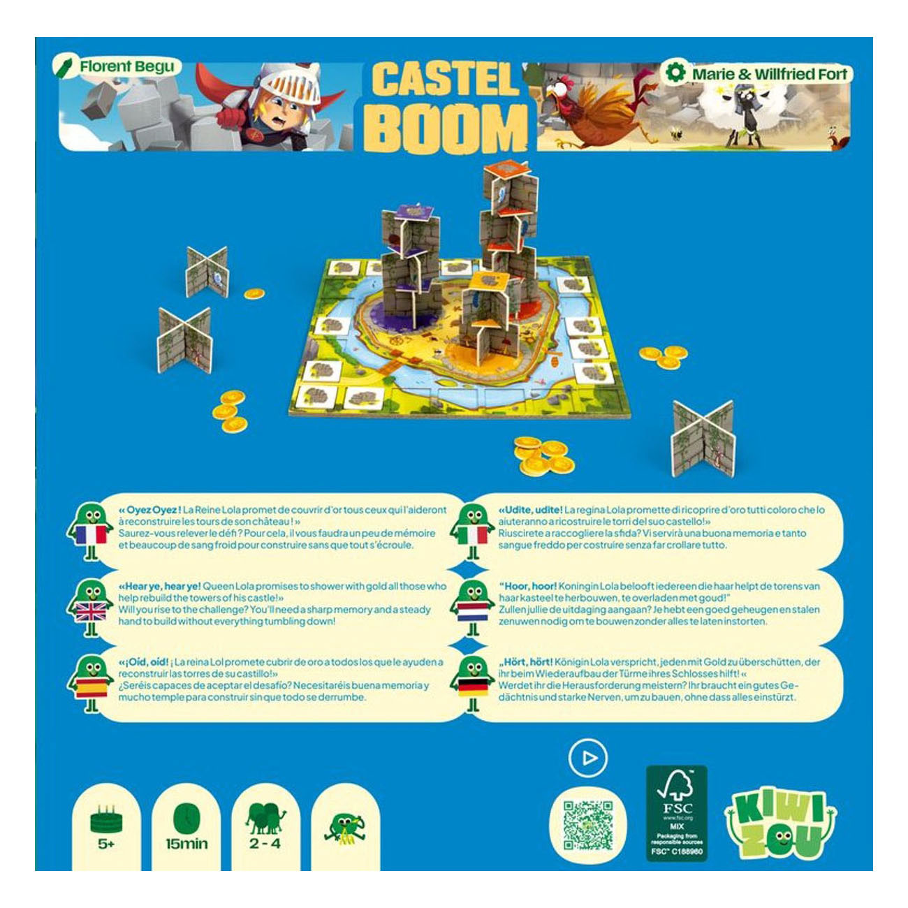 KiwiZou Bordspel Castel Boom