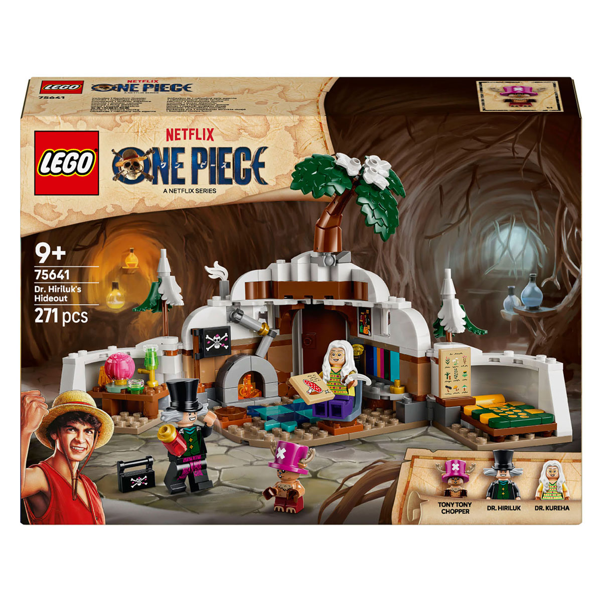 LEGO One Piece 75641 De schuilplaats van Dr. Hiriluk