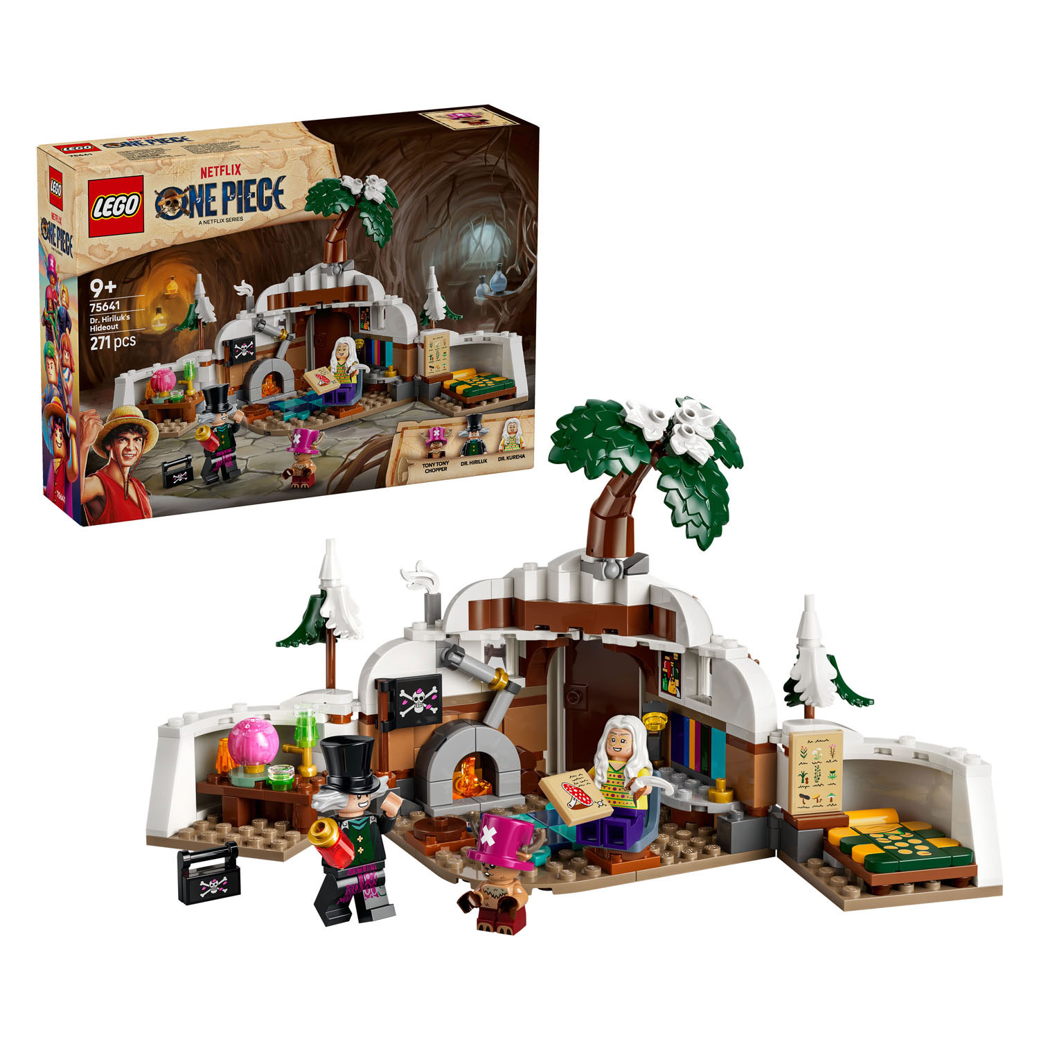 LEGO One Piece 75641 De schuilplaats van Dr. Hiriluk