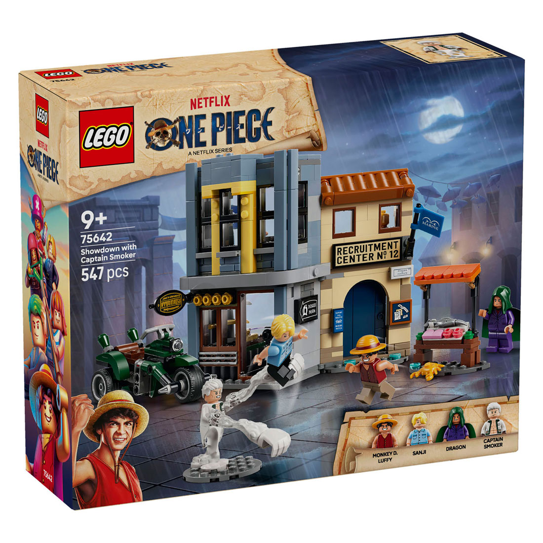 LEGO One Piece 75642 Confrontatie met kapitein Smoker