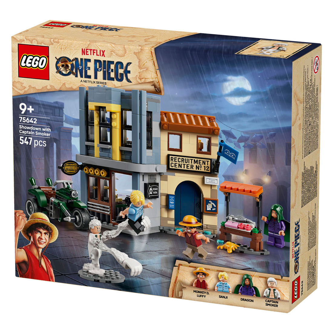 LEGO One Piece 75642 Confrontatie met kapitein Smoker
