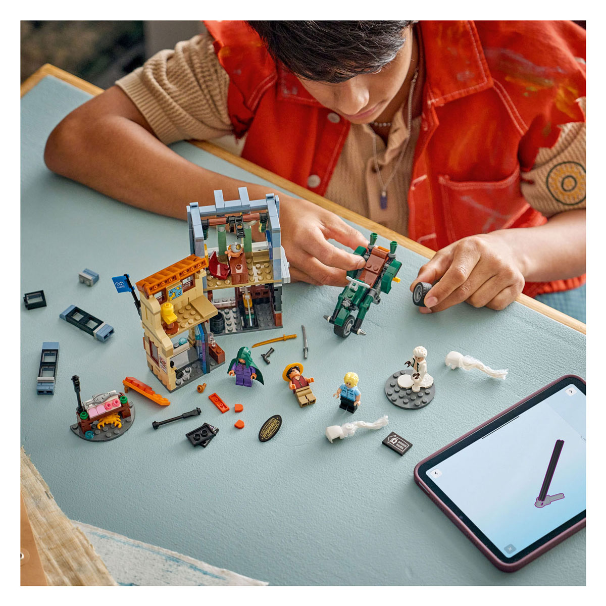 LEGO One Piece 75642 Confrontatie met kapitein Smoker
