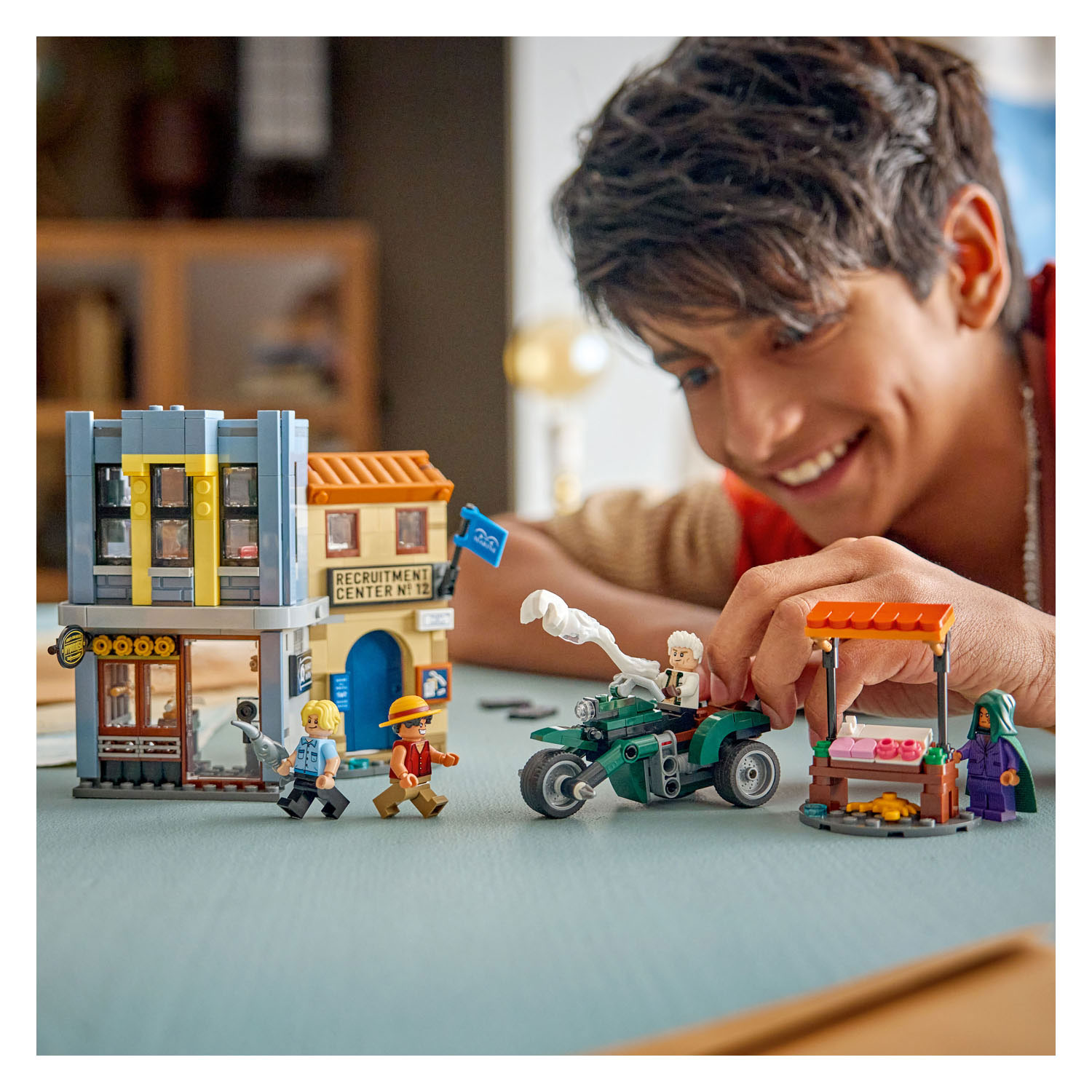 LEGO One Piece 75642 Confrontatie met kapitein Smoker