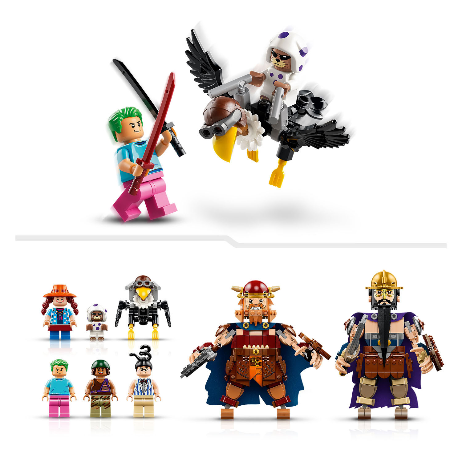 LEGO One Piece 75644 Dorry vs. Brogy  - Reuzen van Kleine Gaarde