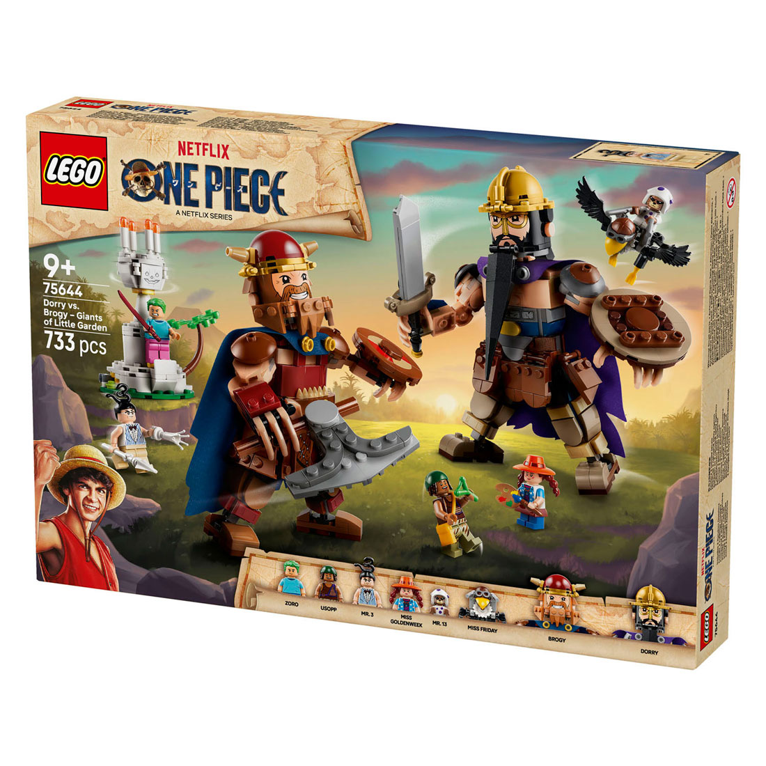 LEGO One Piece 75644 Dorry vs. Brogy  - Reuzen van Kleine Gaarde