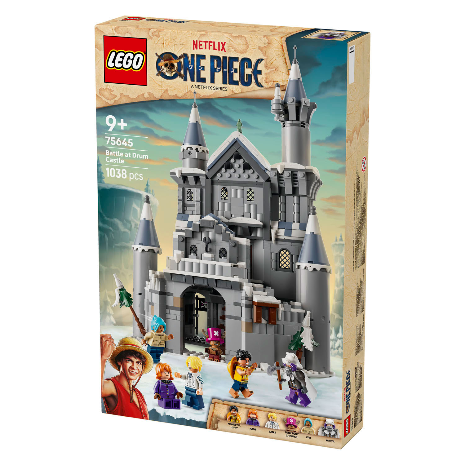 LEGO One Piece 75645 Slag bij kasteel Drum