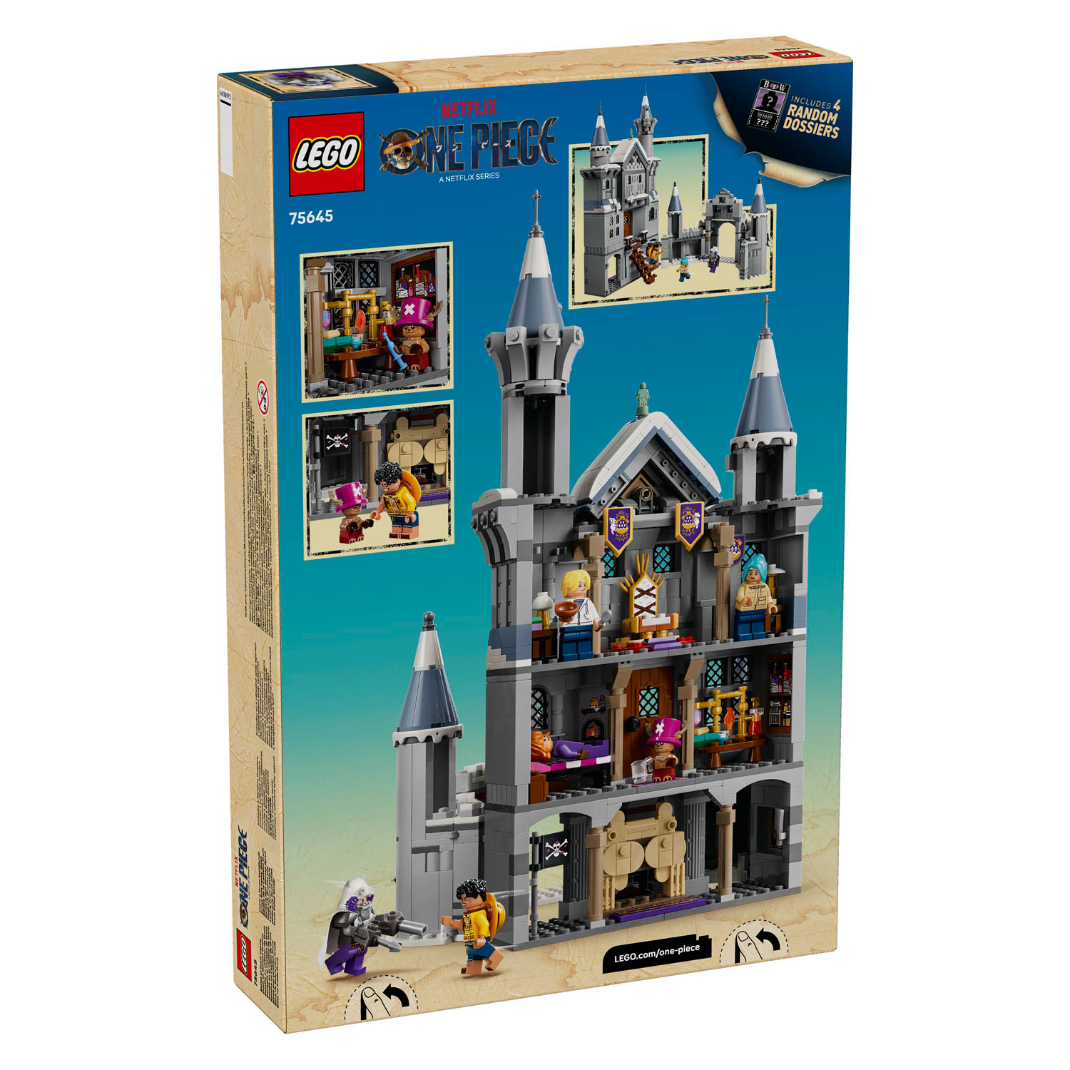 LEGO One Piece 75645 Slag bij kasteel Drum