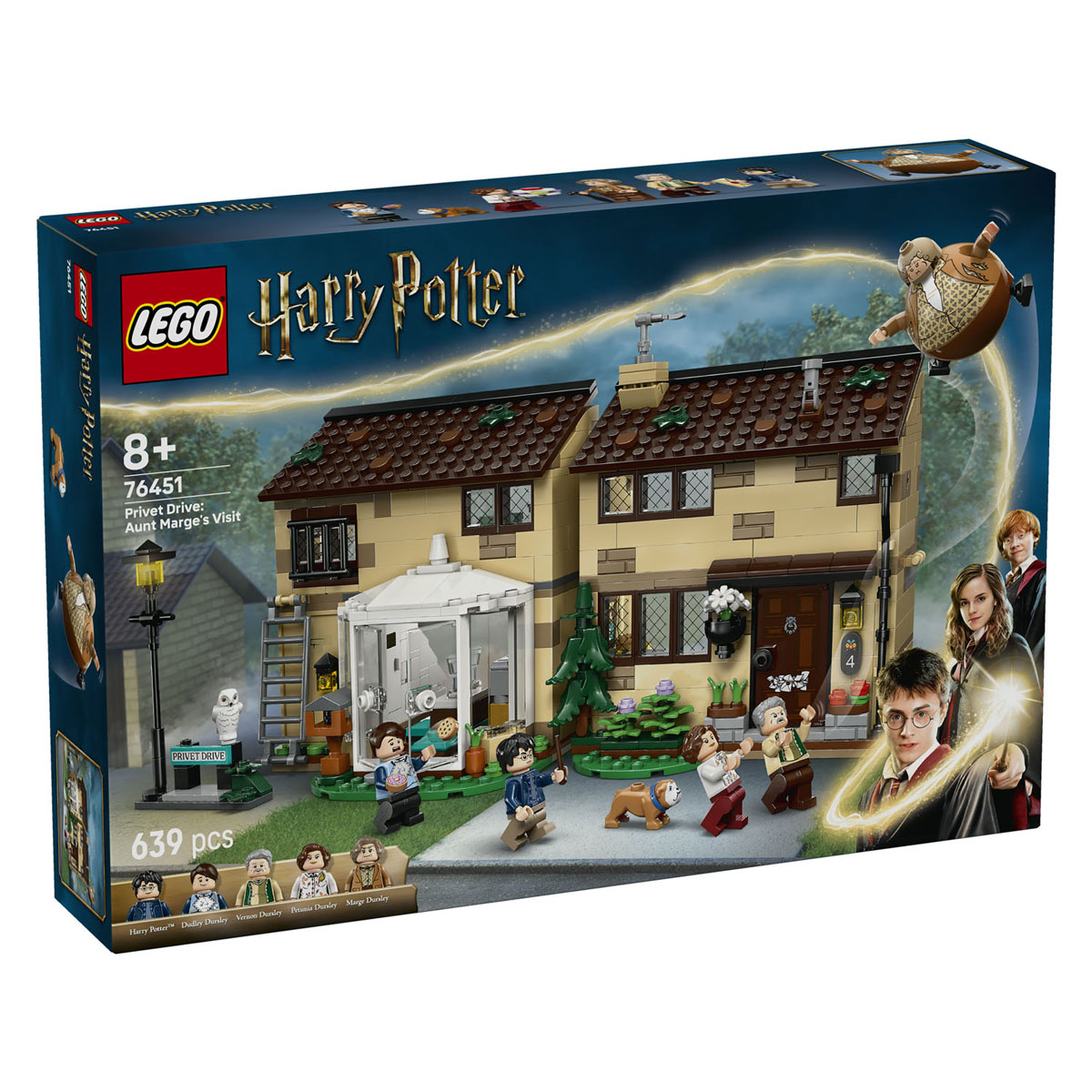 LEGO Harry Potter 76451 Ligusterlaan bezoek van tante Margot