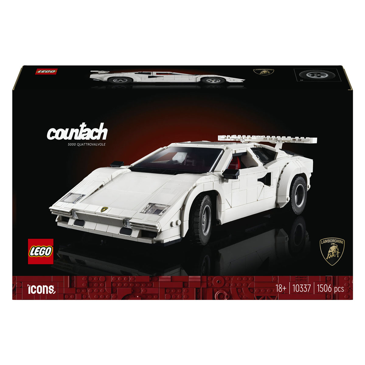 LEGO Icons 10337 Lamborghini Countach 5000 Quattrovalvole