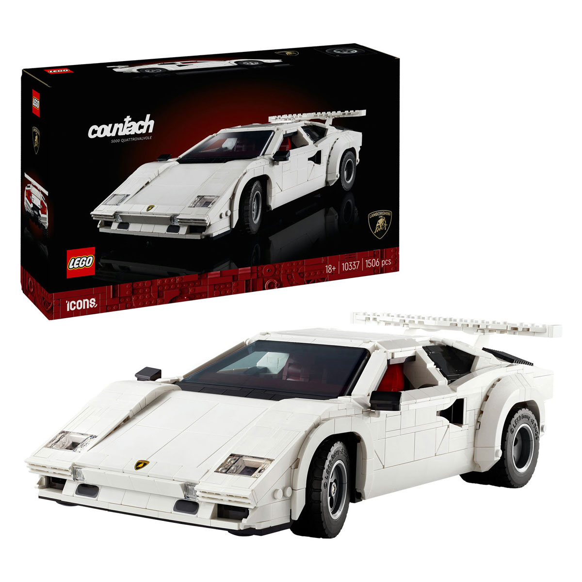 LEGO Icons 10337 Lamborghini Countach 5000 Quattrovalvole