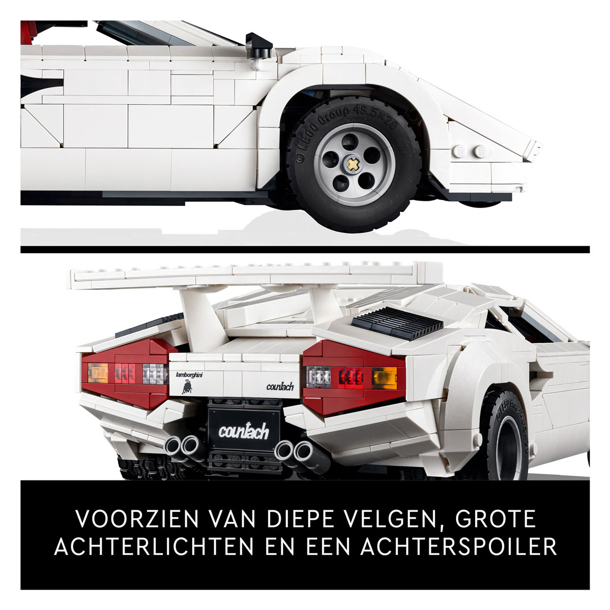 LEGO Icons 10337 Lamborghini Countach 5000 Quattrovalvole