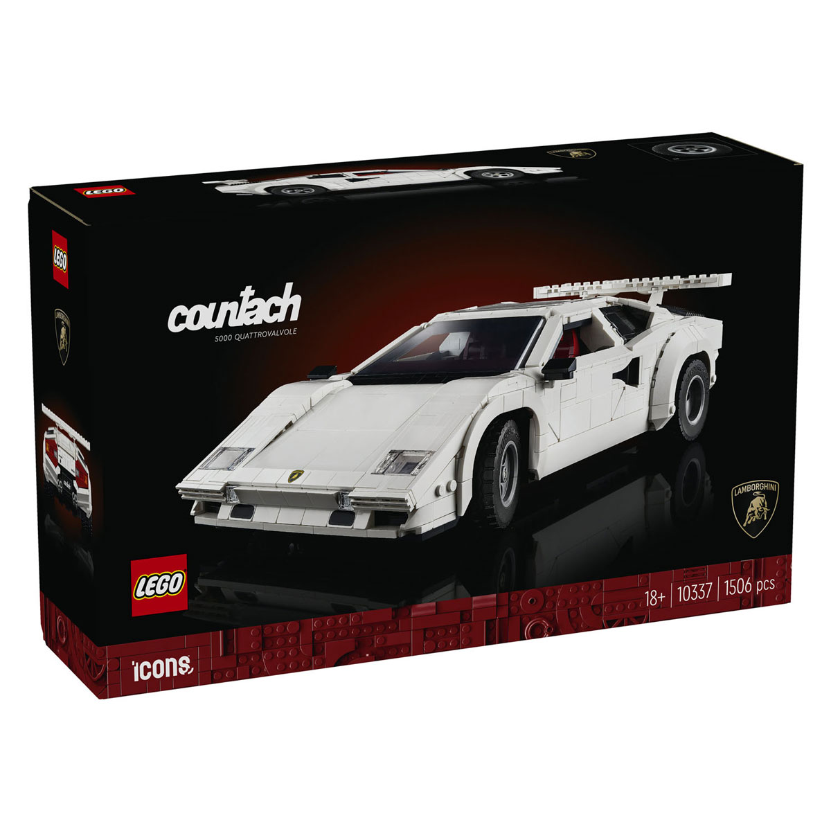 LEGO Icons 10337 Lamborghini Countach 5000 Quattrovalvole