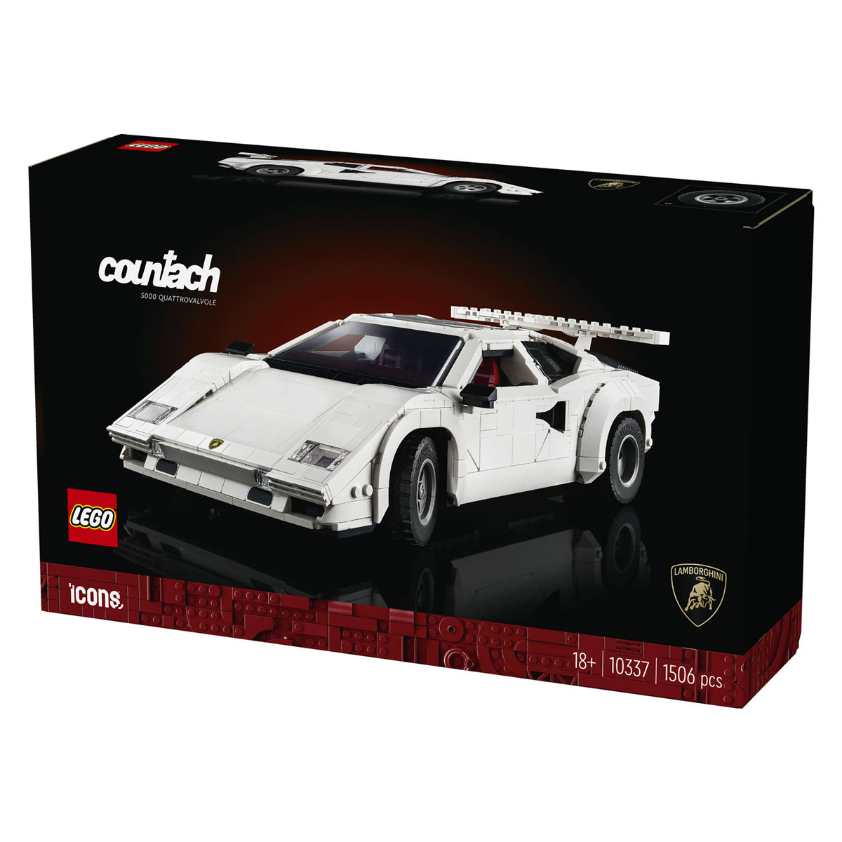 LEGO Icons 10337 Lamborghini Countach 5000 Quattrovalvole