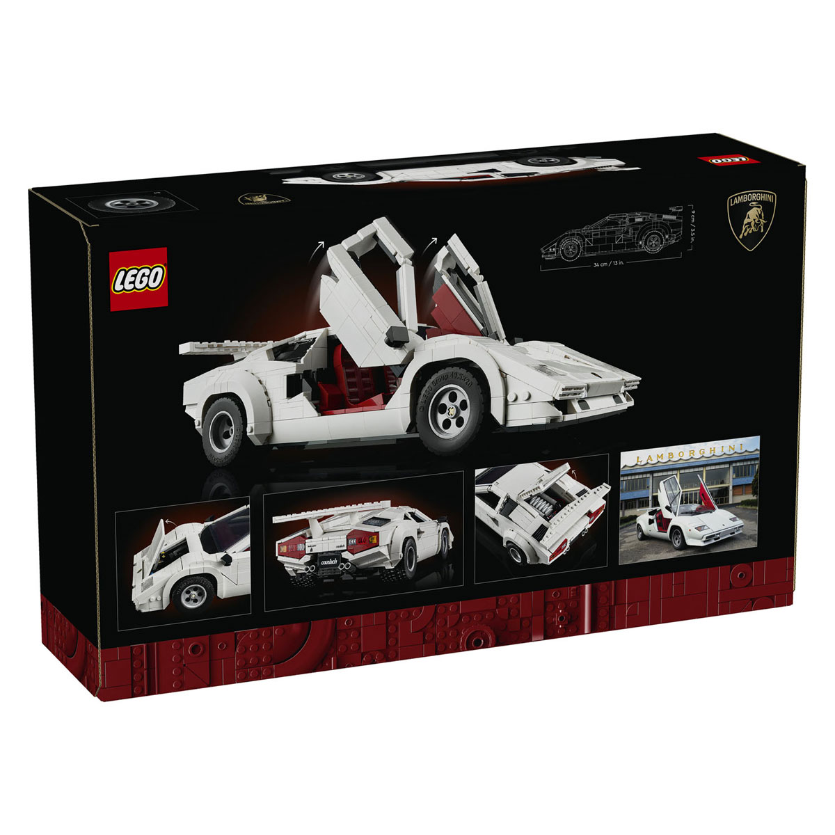 LEGO Icons 10337 Lamborghini Countach 5000 Quattrovalvole