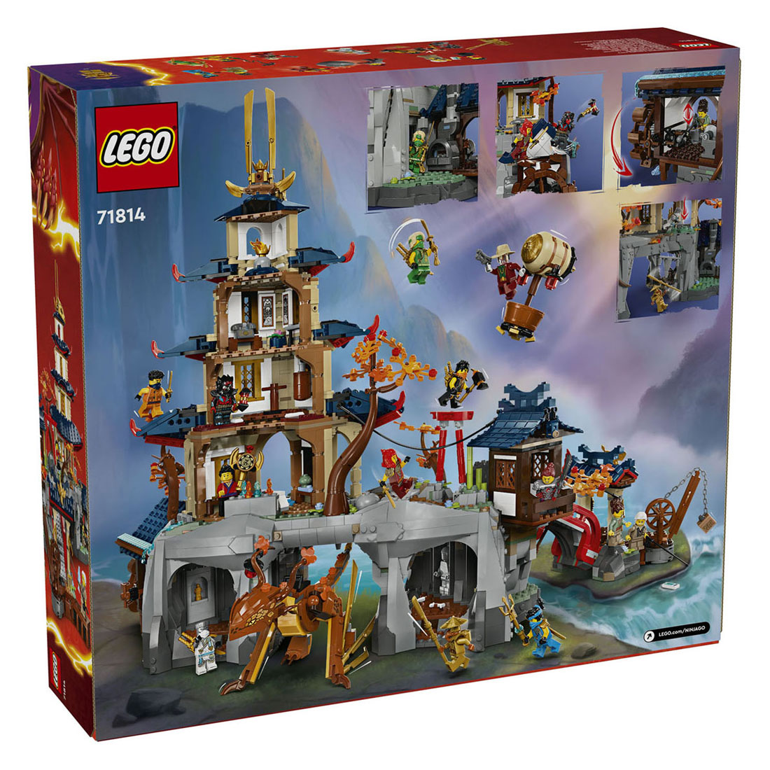 LEGO Ninjago 71814 Toernooi Tempelstad