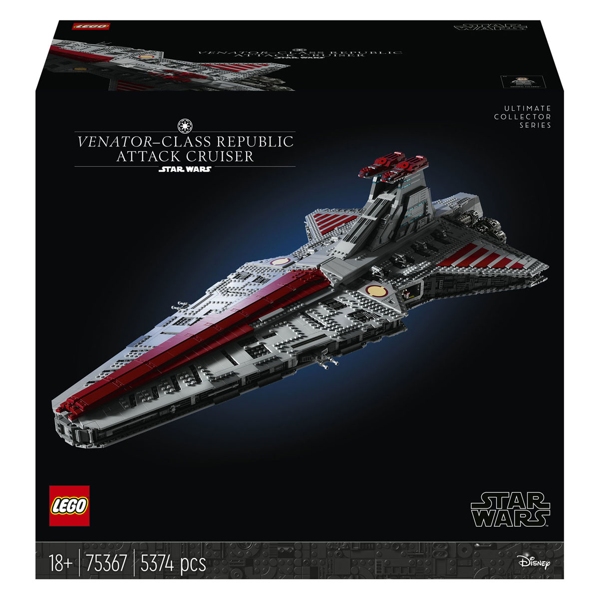 LEGO Star Wars 75367 Venator-class Republic Attack Cruiser