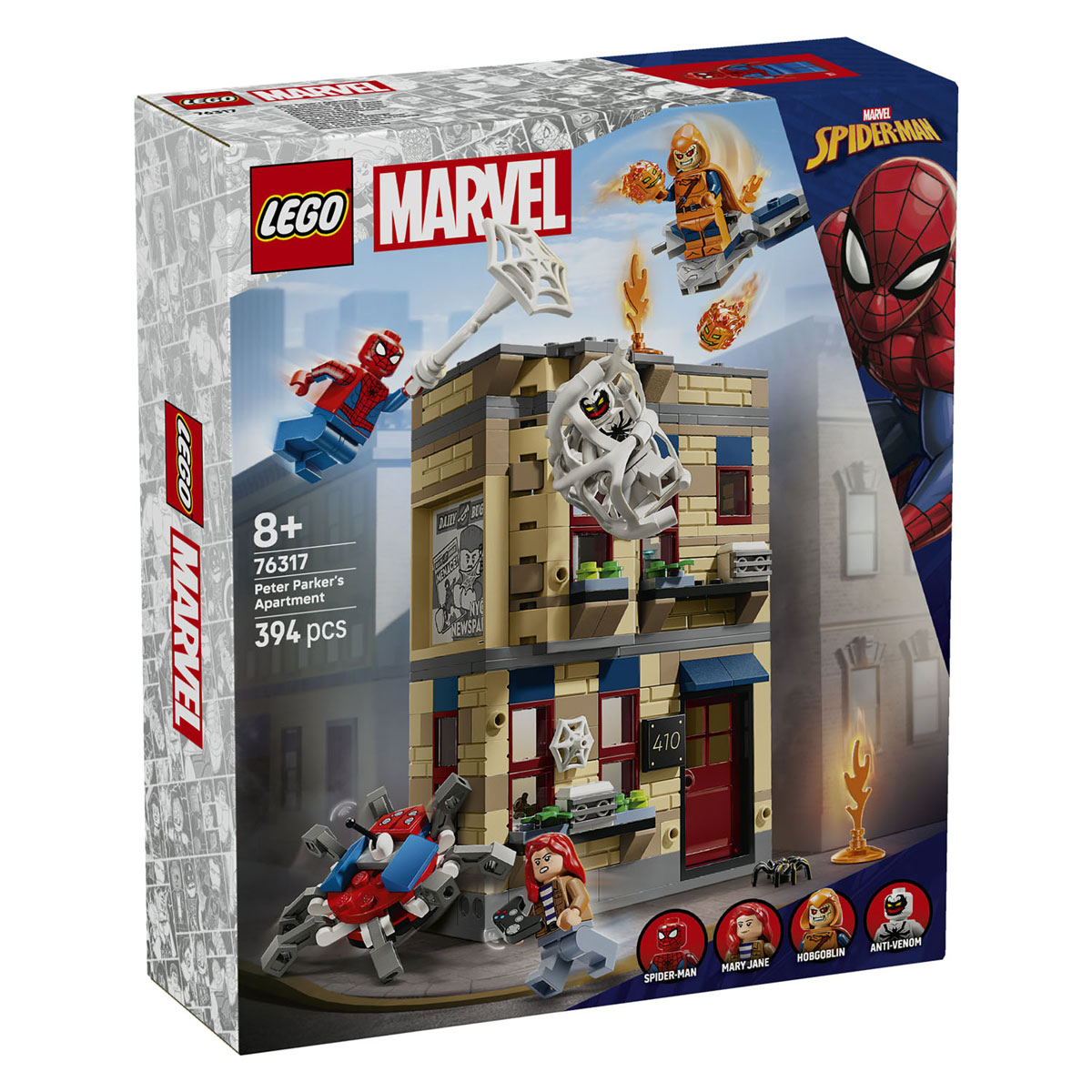LEGO Marvel 76317 L'appartement de Peter Parker