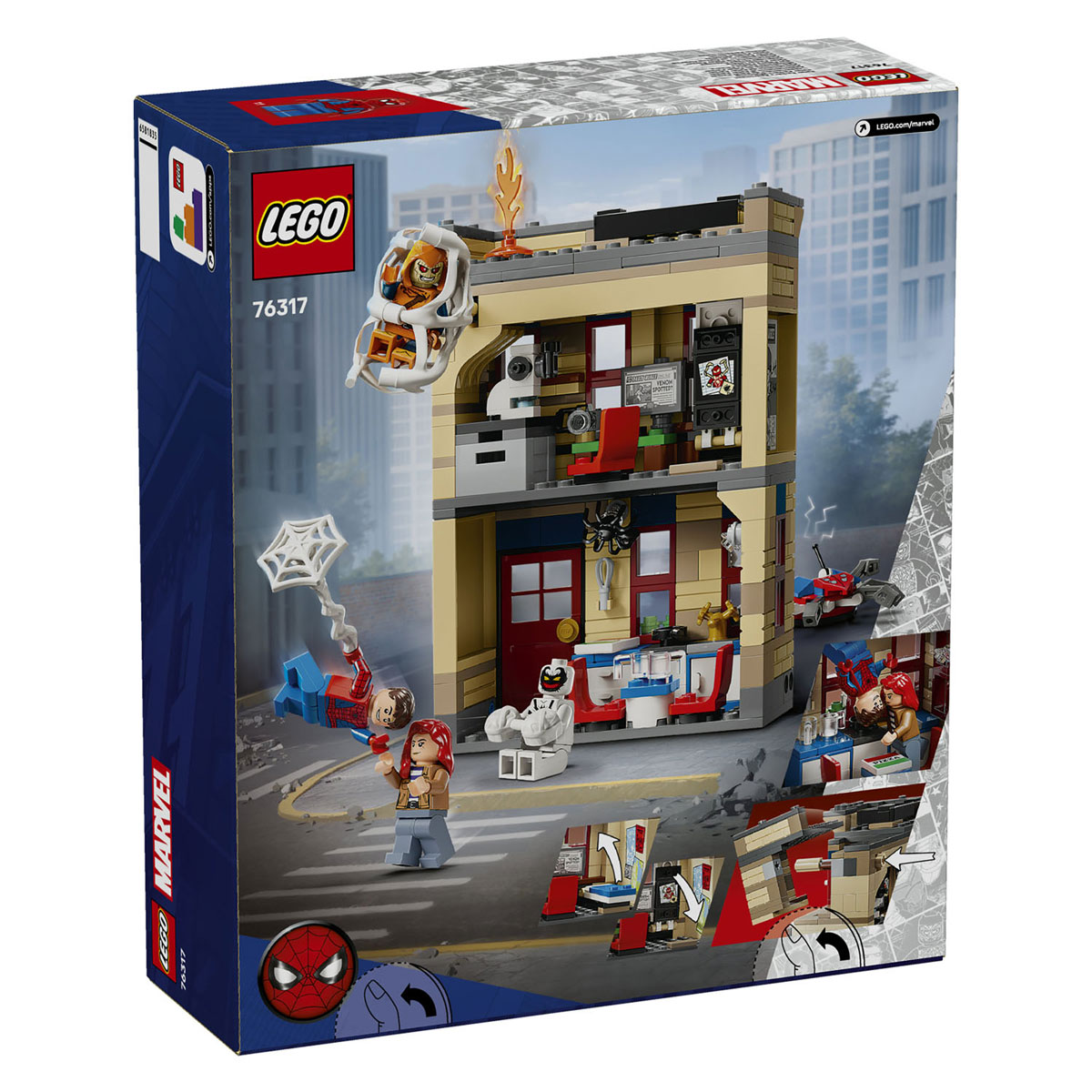 LEGO Marvel 76317 L'appartement de Peter Parker