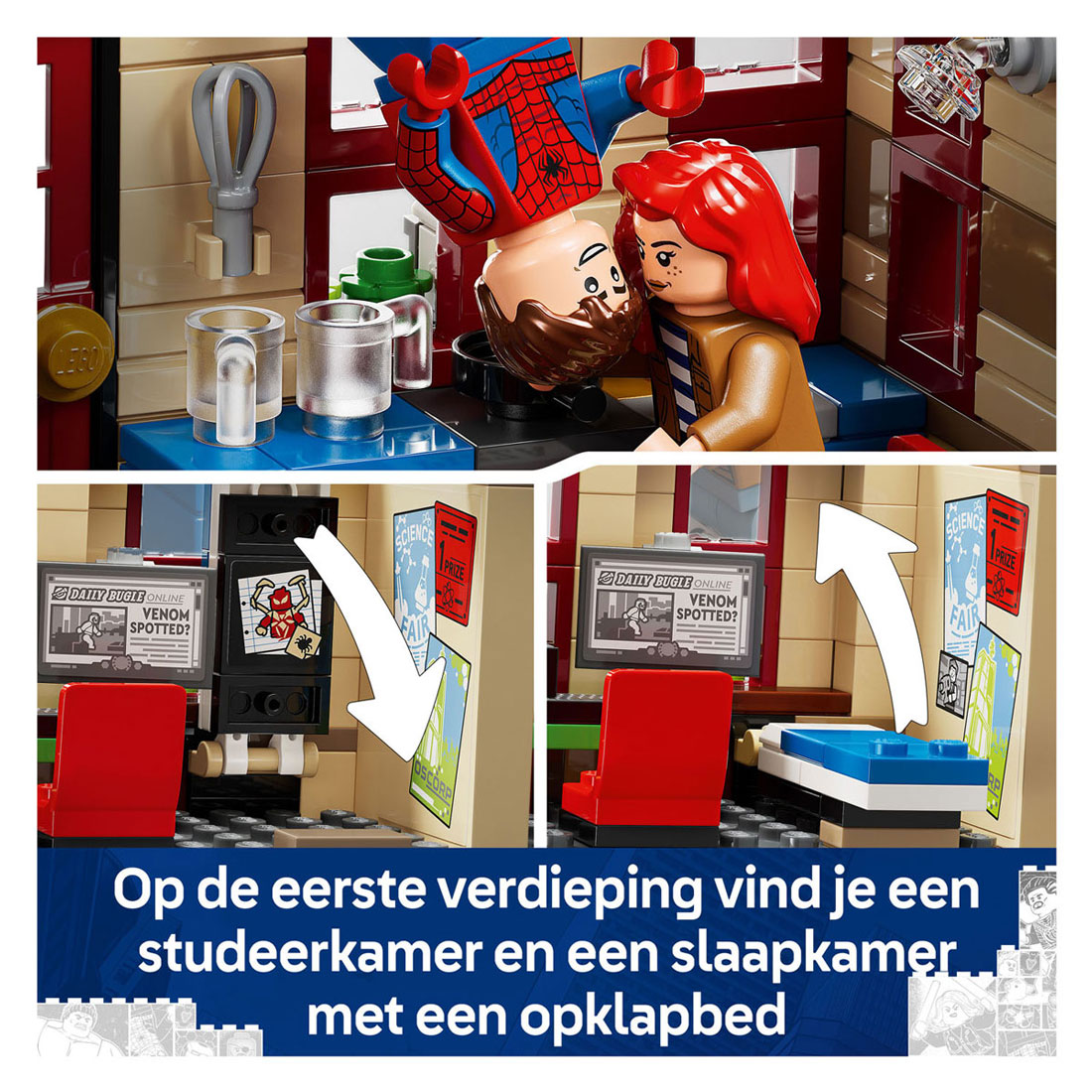 LEGO Marvel 76317 L'appartement de Peter Parker
