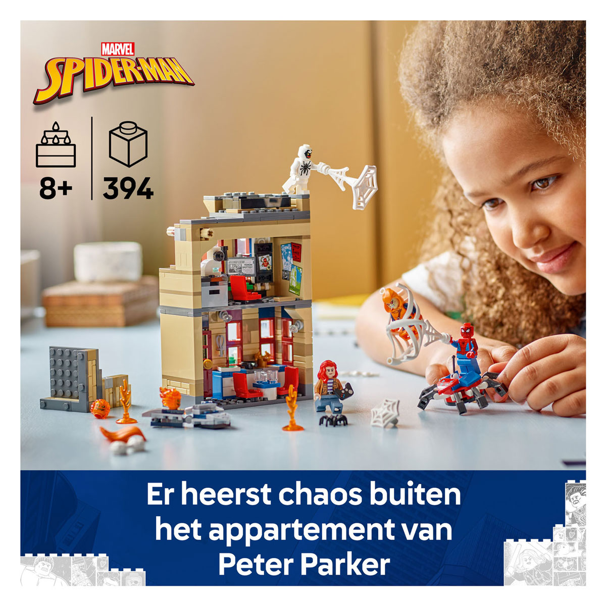 LEGO Marvel 76317 L'appartement de Peter Parker