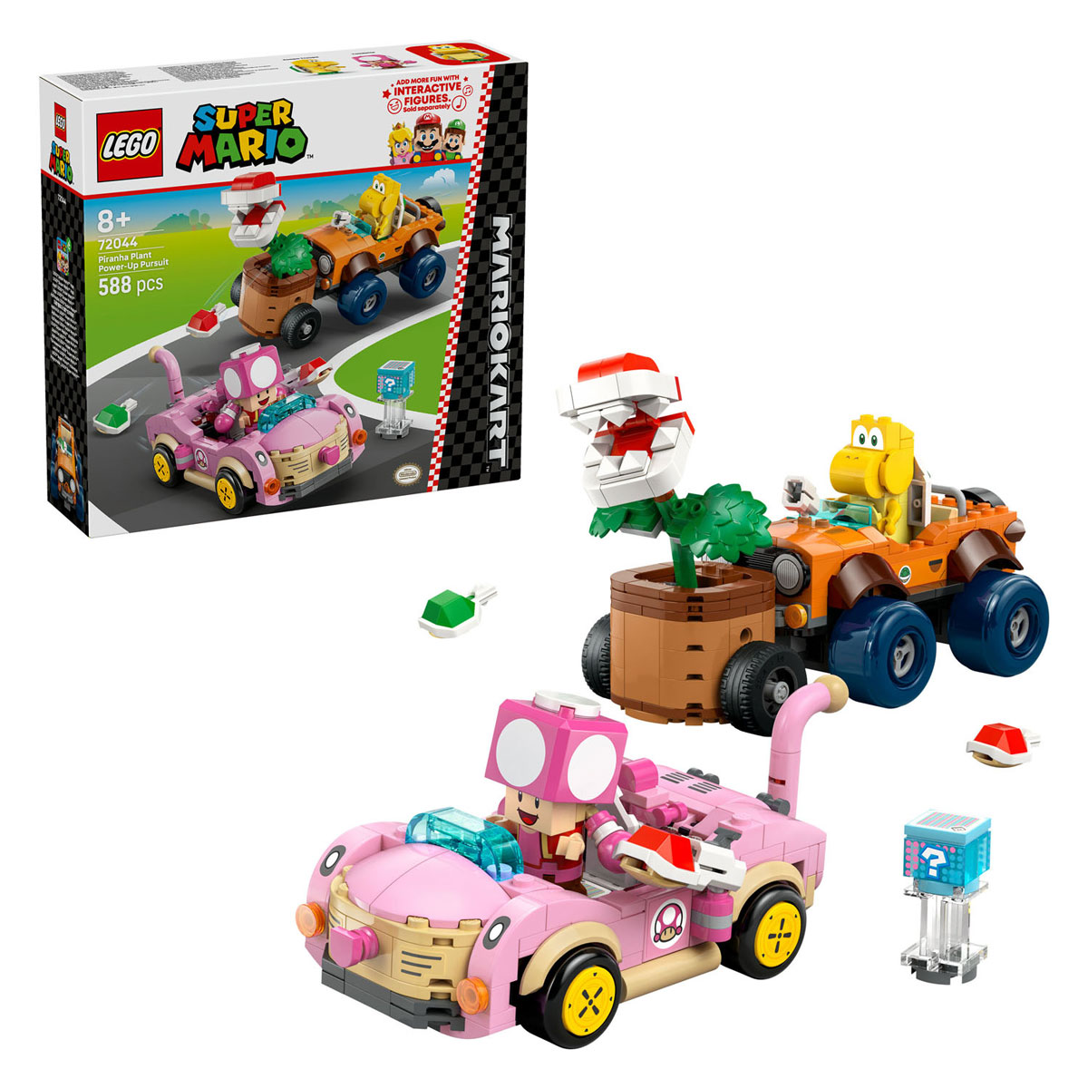 LEGO Super Mario Kart 72044 Verfolgungsjagd mit der Piranha-Pflanze