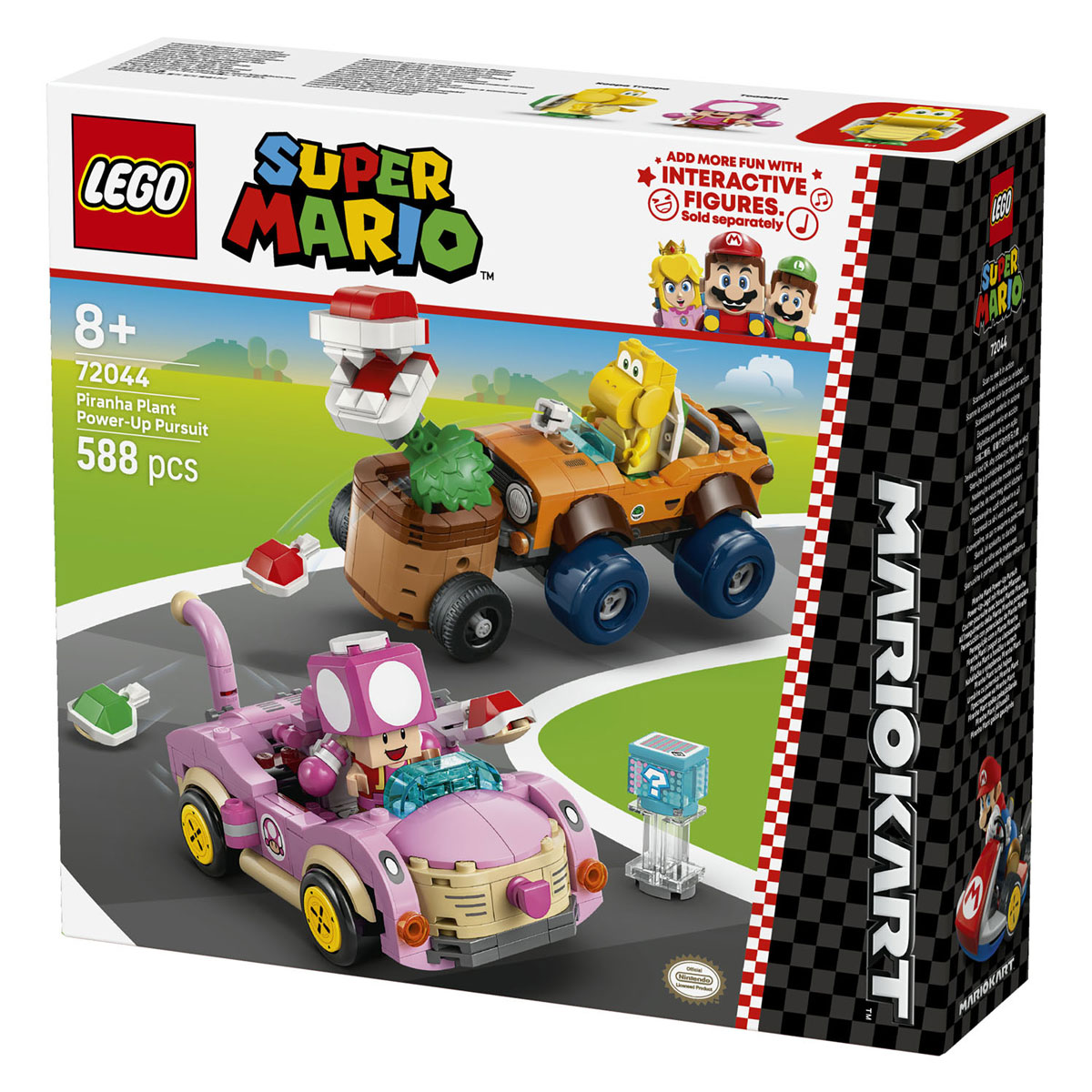 LEGO Super Mario Kart 72044 Verfolgungsjagd mit der Piranha-Pflanze