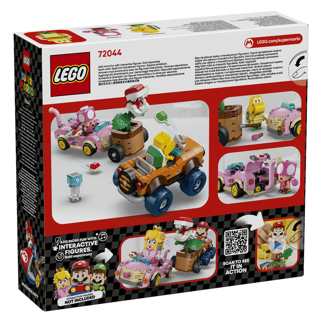 LEGO Super Mario Kart 72044 Verfolgungsjagd mit der Piranha-Pflanze