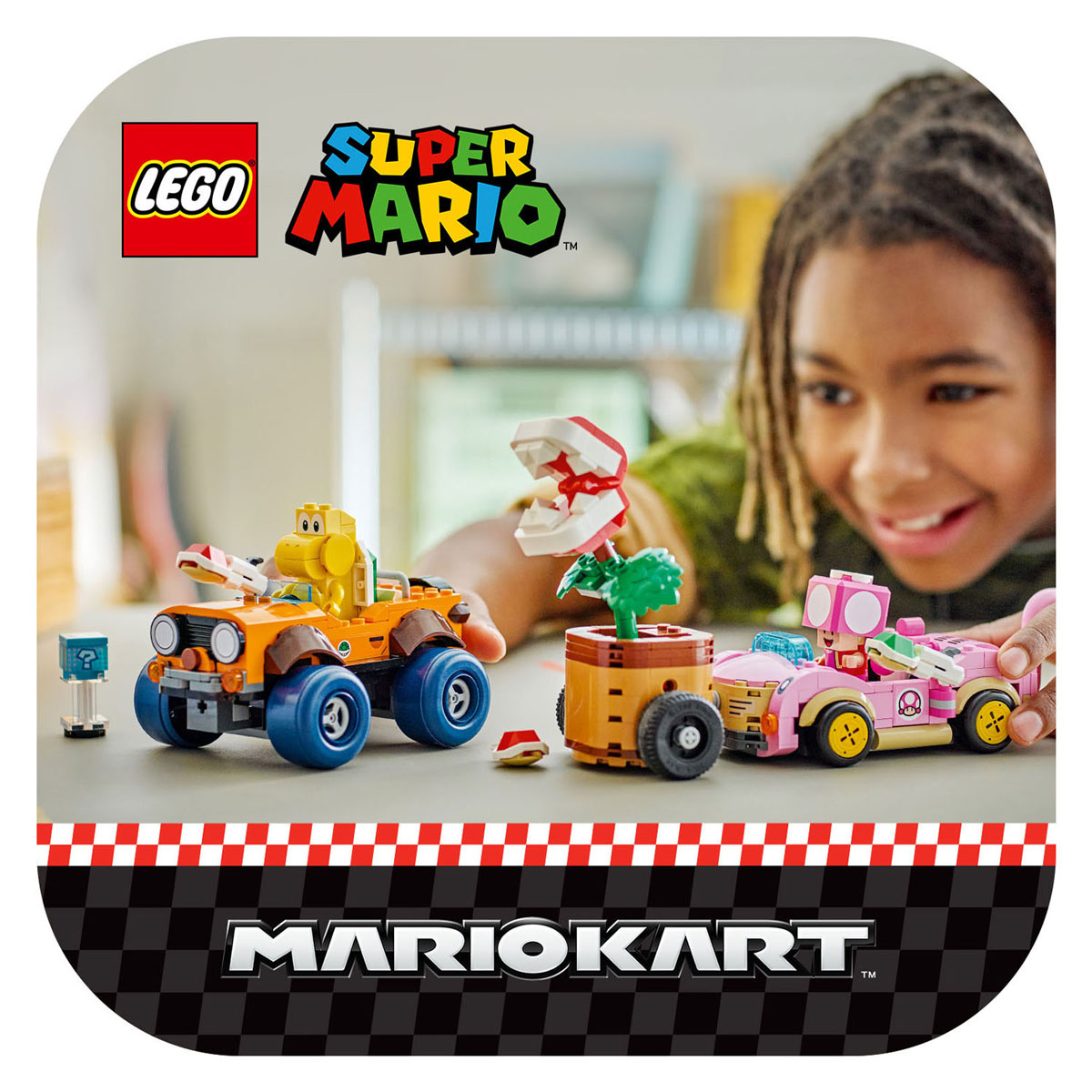 LEGO Super Mario Kart 72044 Verfolgungsjagd mit der Piranha-Pflanze