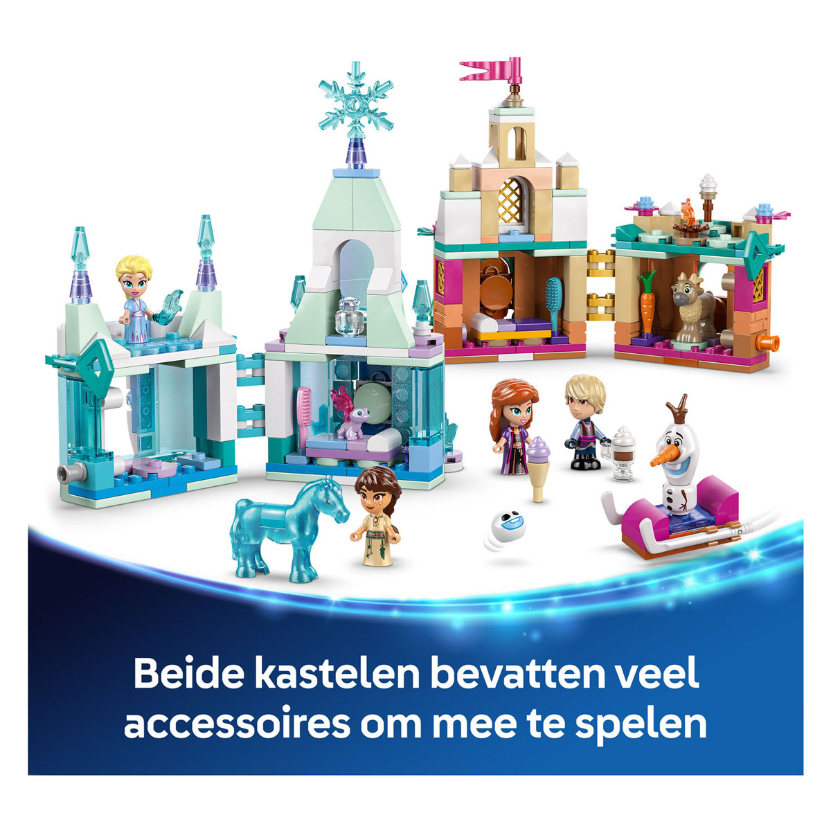 LEGO Disney Princess 43278 Mini Kasteel van Arendelle en Elsa's IJspaleis