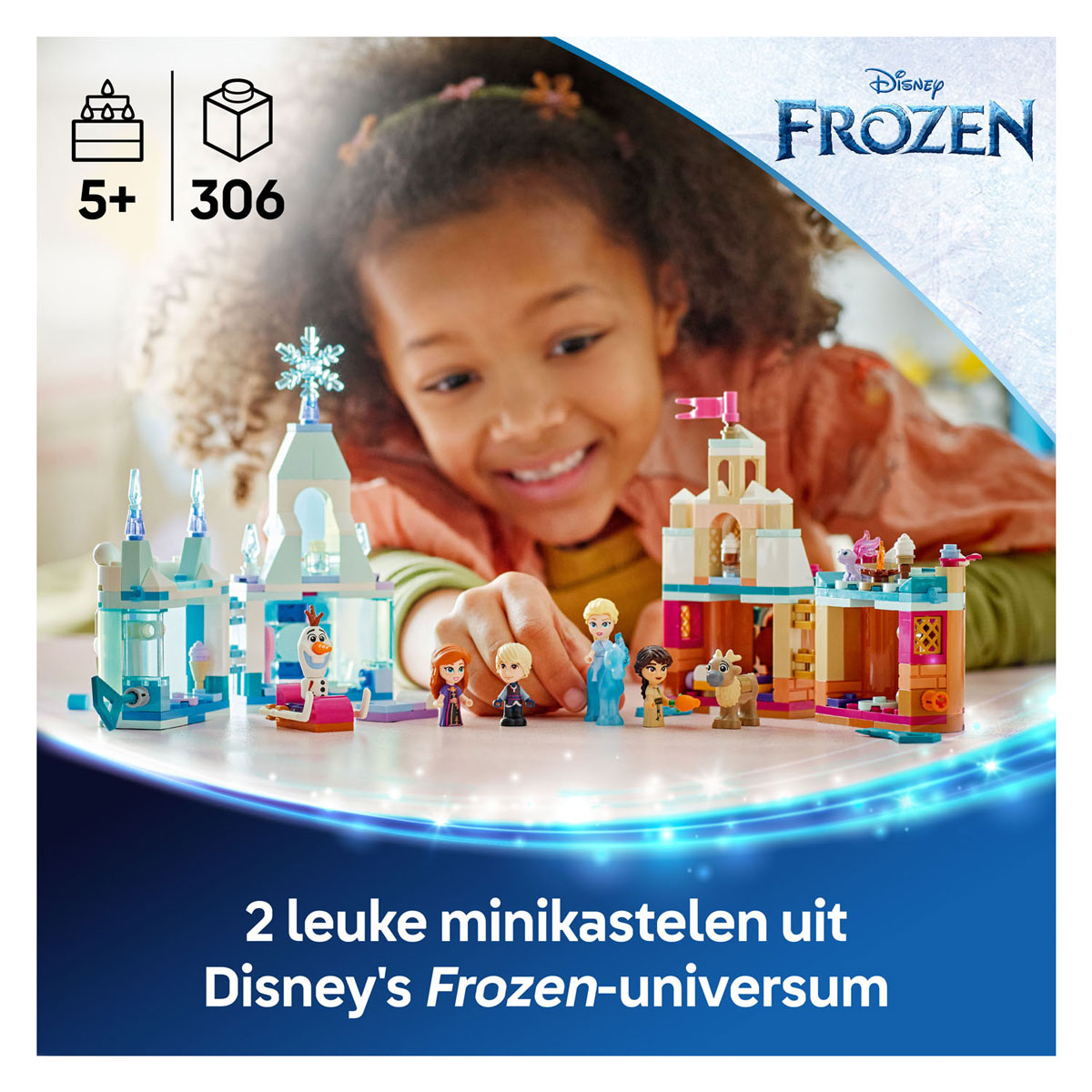 LEGO Disney Princess 43278 Mini Kasteel van Arendelle en Elsa's IJspaleis