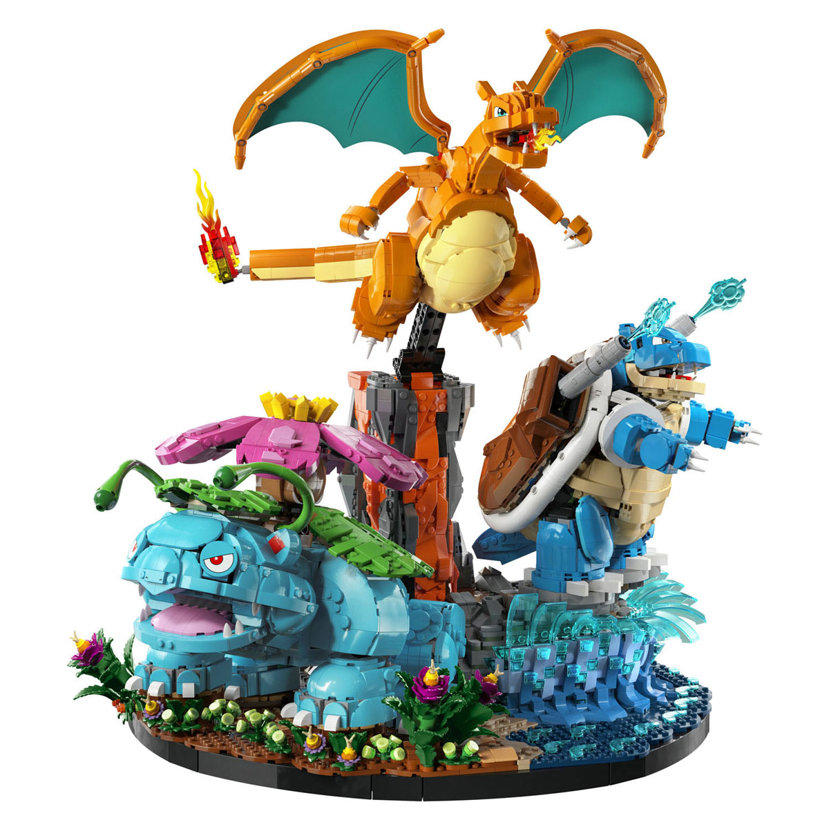LEGO Pokemon Venusaur, Charizard and Blastoise 72153