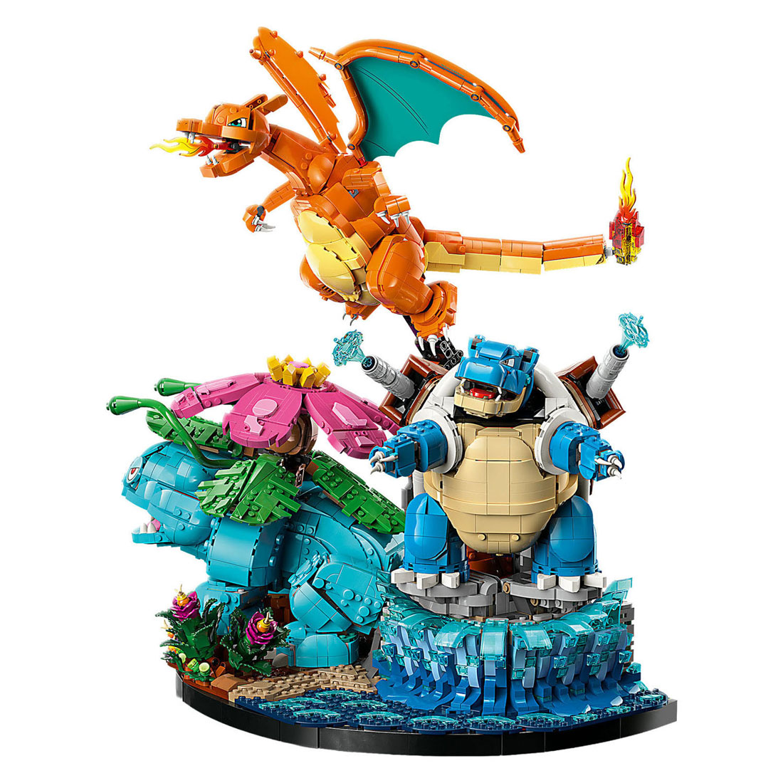 LEGO Pokemon Venusaur, Charizard and Blastoise 72153