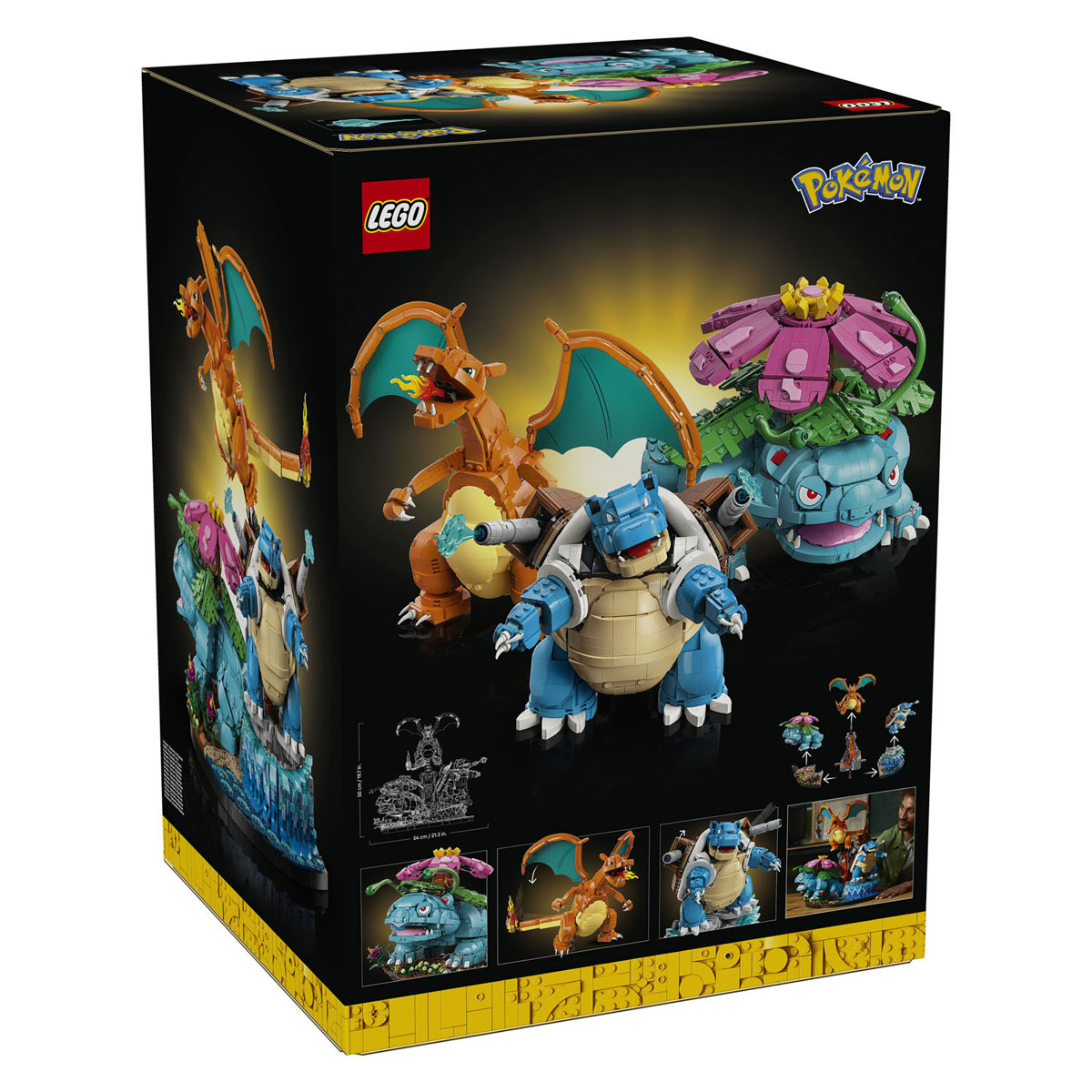 LEGO Pokemon Venusaur, Charizard and Blastoise 72153