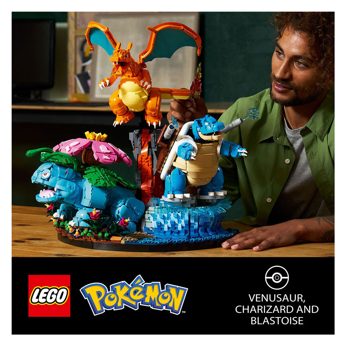 LEGO Pokemon Venusaur, Charizard and Blastoise 72153