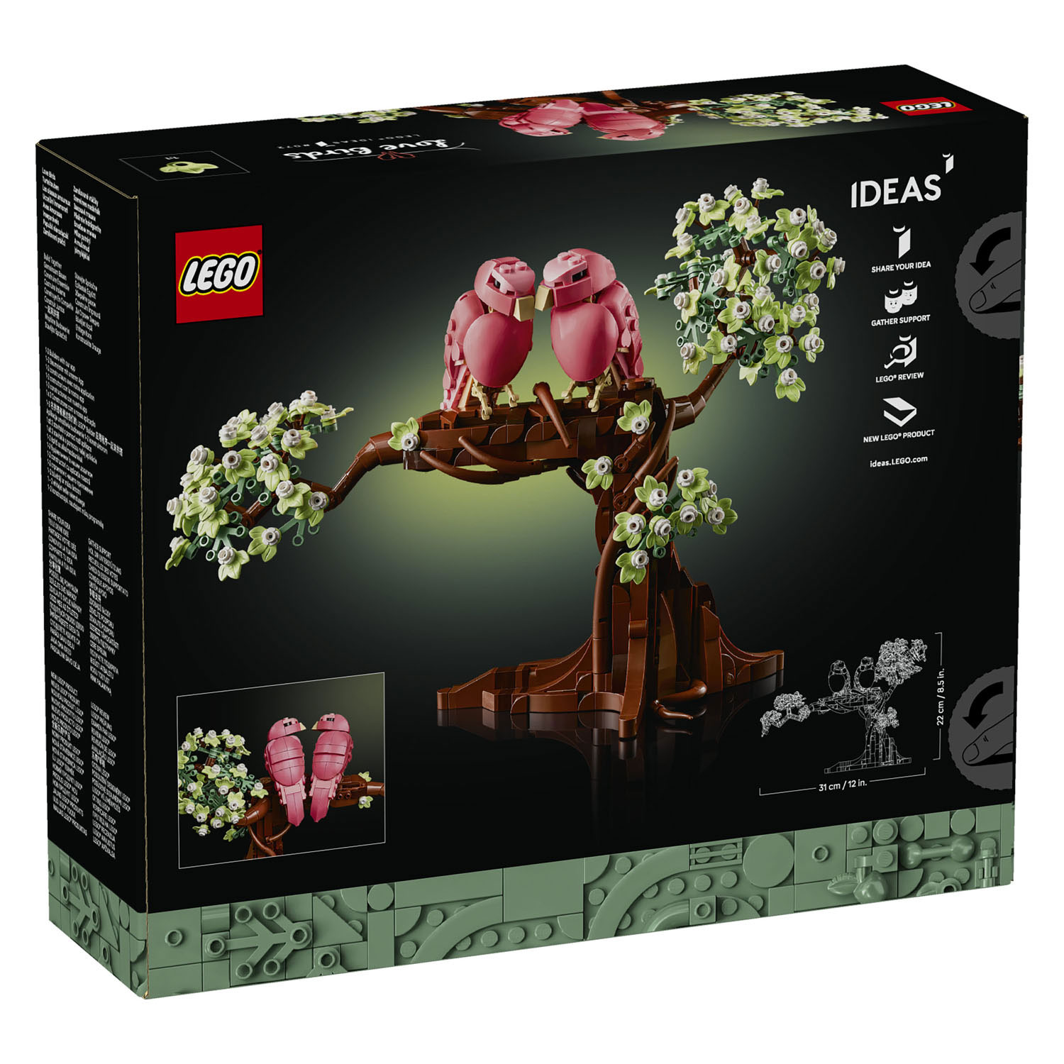 LEGO Ideas 21365 Tortelduifjes