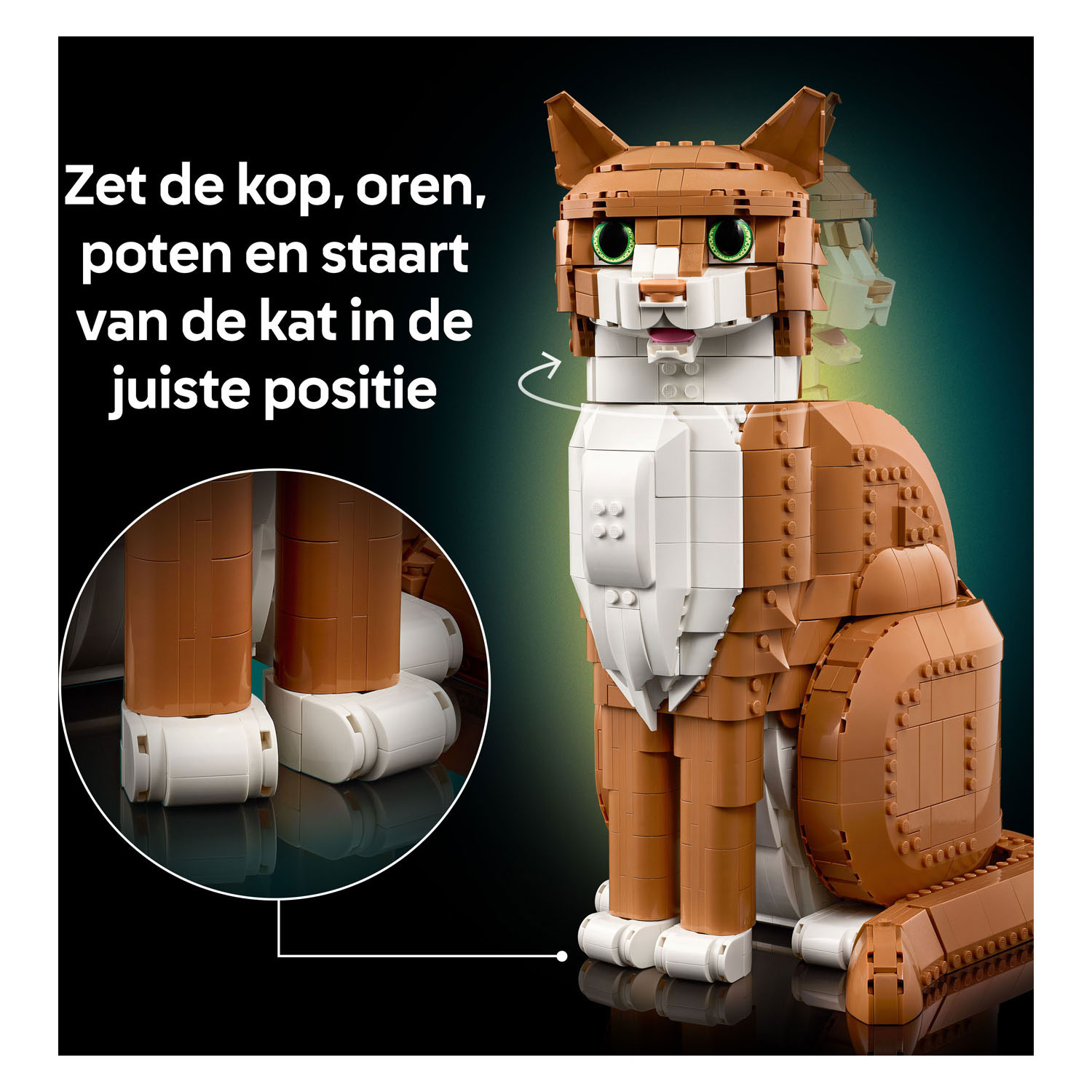 LEGO Ideas 21376 Oranje kat
