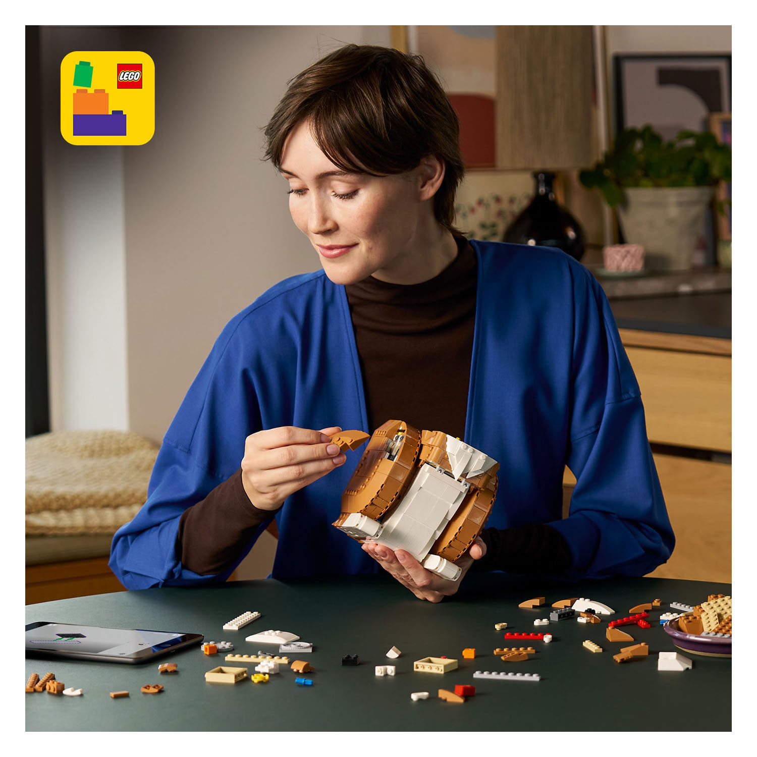 LEGO Ideas 21376 Oranje kat