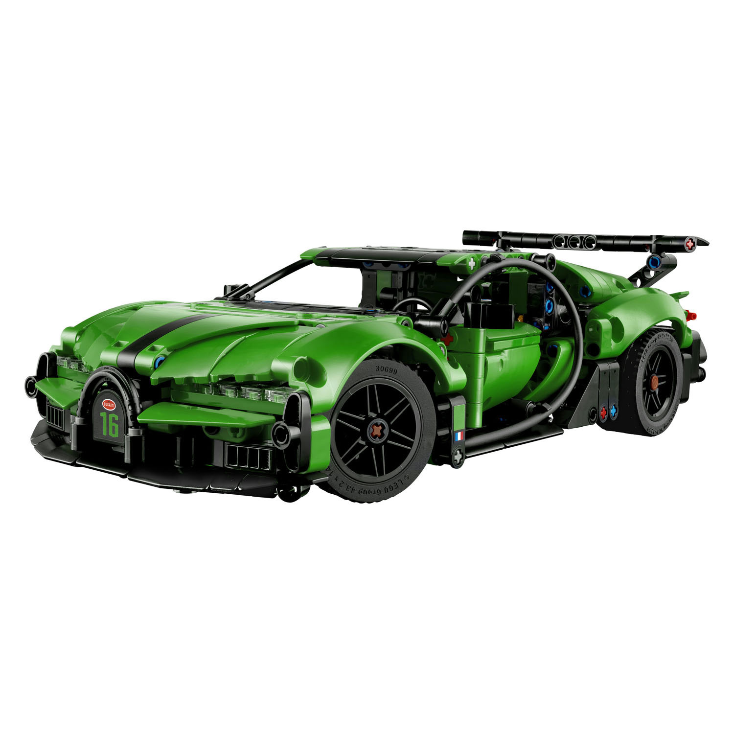 LEGO Technic 42241 Groene Bugatti Chiron Pur Sport Hypercar 42241