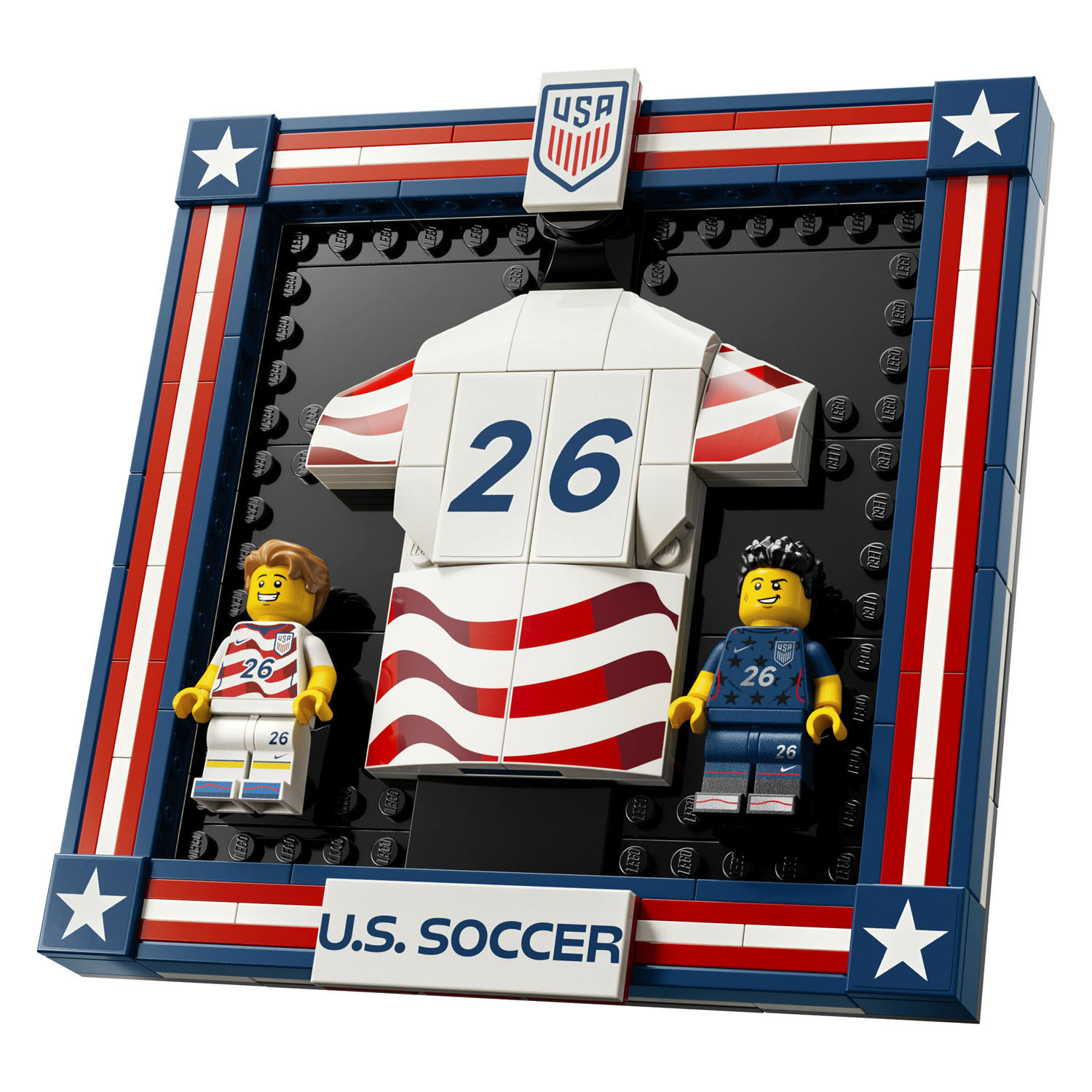 LEGO Editions 43033 Shirt van het Amerikaanse Voetbalteam 2026