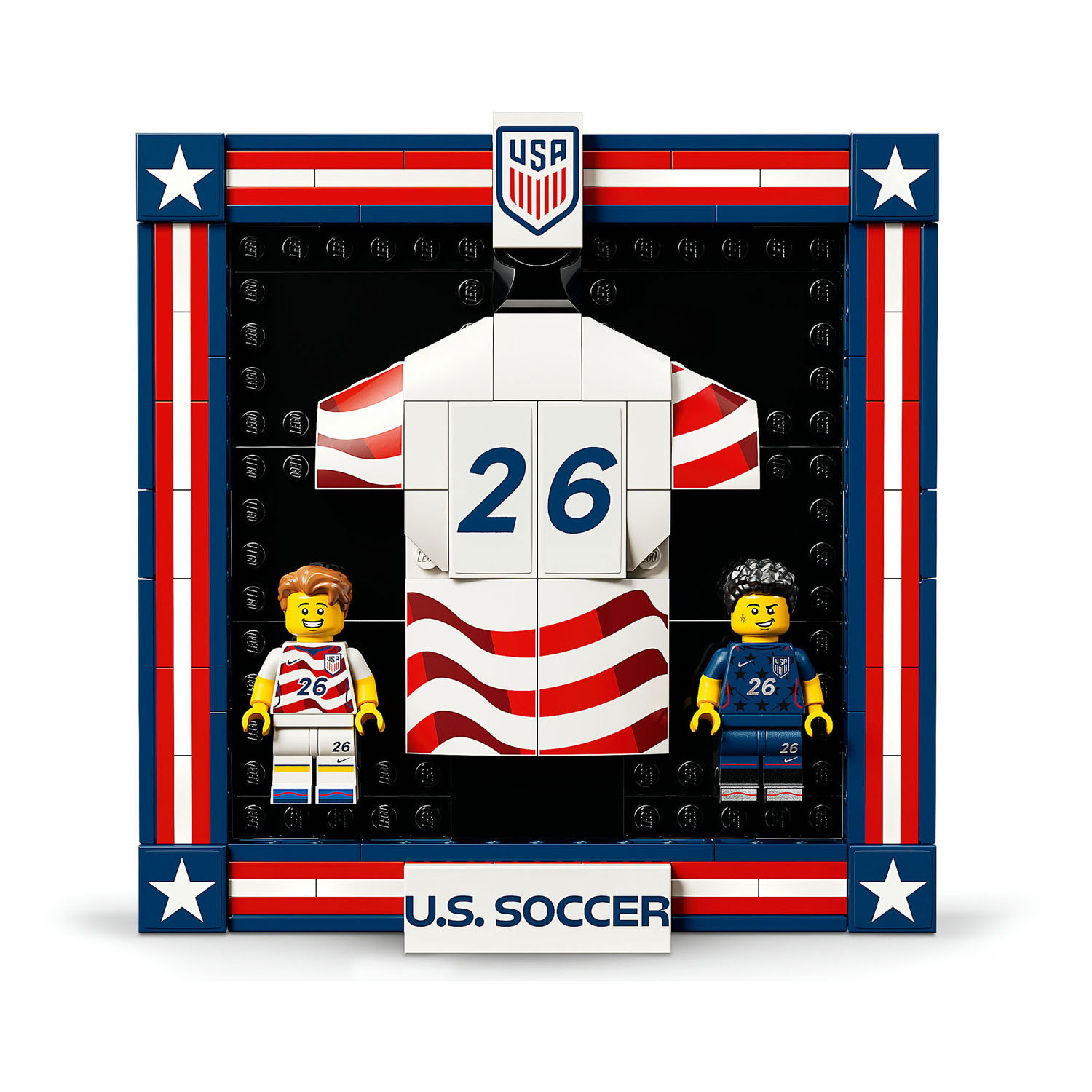 LEGO Editions 43033 Shirt van het Amerikaanse Voetbalteam 2026